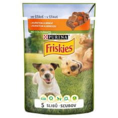 Friskies ADULT piščanec in korenček 85g