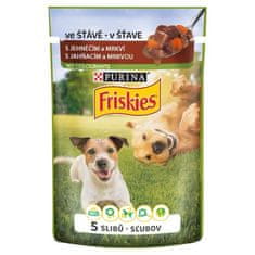 Friskies ADULT jagnjetina in korenček 85g