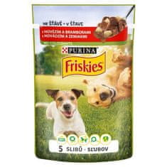 Friskies ADULT govedina in krompir 85g