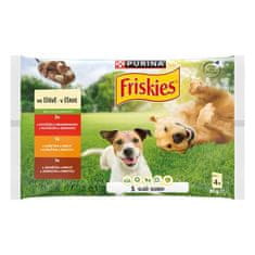 Friskies ADULT Multipack govedina+piščanec+jagnjetina 4x85g