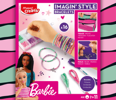 Maped Barbie ustvarjalni set za ustvarjanje nakita Barbie zapestnice -Imagin'Style Bracelets