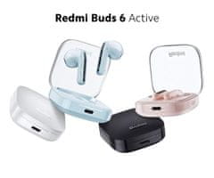 Xiaomi Redmi Buds 6 Active brezžične slušalke, BT5.4, TWS, Noise Cancelling, črne