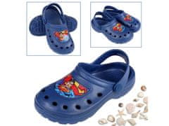 MARVEL COMICS Superman Temno modri natikači/crocs za otroke 24-25 EU