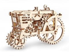 UGEARS 3D lesena mehanska sestavljanka Traktor