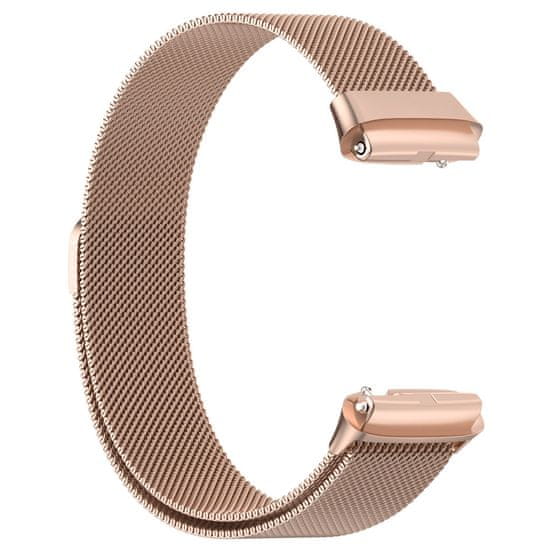 BStrap Milanese pašček za Xiaomi Redmi Watch 3 Active / Lite, rose gold