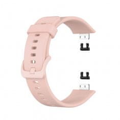 BStrap Silicone pašček za Huawei Watch Fit, sand pink