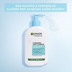 Garnier Vlažilni čistilni gel proti nepravilnostim na koži Pure Active ( Hydrating Deep Clean ser) 250 ml