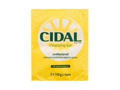 Cidal Cidal - Cleansing Soap Antibacterial - Unisex, 2x100 g 