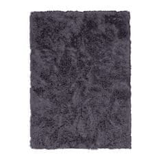 Luna Fluffy Rug - Temno siva