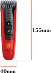 Remington MB 4128 Prirezovalnik brade, rdeč, Man Utd Beard Boss Styler