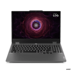 LOQ 15 prenosnik, R7-7435HS, 24GB, SSD512GB, RTX4050, FreeDOS, siva (83JC006GSC)