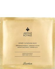 Guerlain Sheet maska z gladilnim učinkom Abeille Royale (Honey Cataplasm Mask) 4 kos