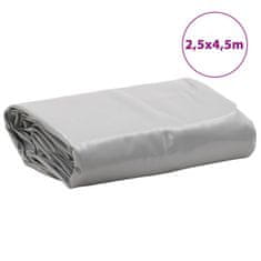 Vidaxl Ponjava siva 2,5x4,5 m 650 g/m²