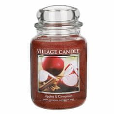 Village Candle Dišeča sveča v kozarcu (Apples & Cinnamon) 645 g