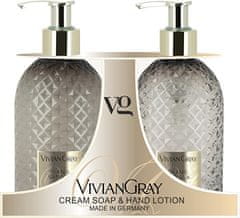 Vivian Gray Ylang & Vanilla kozmetični set za nego rok (Cream Soap & Hand Lotion)