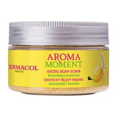 Dermacol Sladkorni piling za telo Bahamian Banana Aroma Moment (Exotic Body Scrub) 200 ml