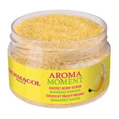 Dermacol Sladkorni piling za telo Bahamian Banana Aroma Moment (Exotic Body Scrub) 200 ml