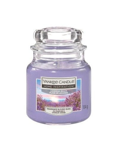 Yankee Candle Dišeča sveča Home Inspiration mala Lavender Beach 104 g