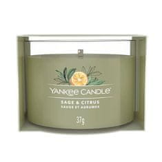 Yankee Candle Votivní svíčka , Šalvěj a citrus, 37 g