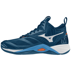 Mizuno Wave Momentum 2 MID Moški copati za odbojko, modri, vel 40.5