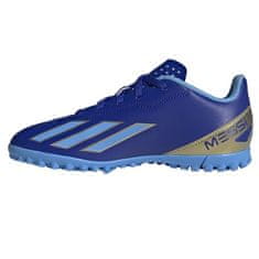 Adidas X CRAZYFAST Club Messi JR TF Otroški nogometni čevlji/trava, modri, vel. 36 2/3