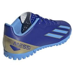 Adidas X CRAZYFAST Club Messi JR TF Otroški nogometni čevlji/trava, modri, vel. 36 2/3