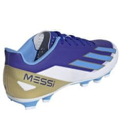 Adidas X CRAZYFAST Club Messi FxG moški nogometni čevlji, belo/modri, veliki 42