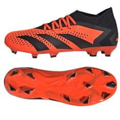 Adidas Predator Accuracy.3 FG Moški nogometni čevlji črno/oranžni vel 44 2/3