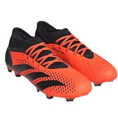 Adidas Predator Accuracy.3 FG Moški nogometni čevlji črno/oranžni vel 39 1/3