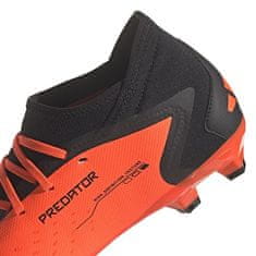 Adidas Predator Accuracy.3 FG Moški nogometni čevlji črno/oranžni vel 44 2/3