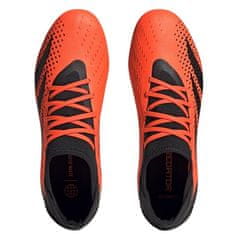 Adidas Predator Accuracy.3 FG Moški nogometni čevlji črno/oranžni vel 39 1/3