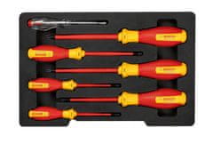 BOSCH Professional 7-delni komplet profesionalnih izvijačev TORX, izoliranih (1600A02NF8)