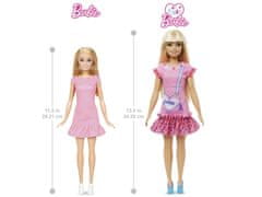 Toys Moja prva Barbie Moja prva lutka Barbie gibljive okončine + kitty HLL19 ZA5081