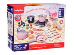 Toys Električni štedilnik + lonci in ponve Little Chef Set ZA5075