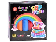 Toys POP TUBE LED svetleče cevi za občutke 12 kosov ZA4709