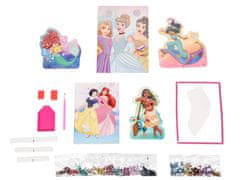 Toys Disneyjeve princese Ustvarjalna škatla za lepljenje z bleščicami ZA5130