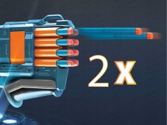 Toys Velika lahka pištola Nerf Elite 2.0 + 16 nabojev za otroke ZA5179