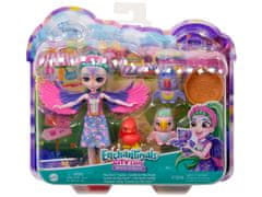 Toys Enchantimals Lutka Filia Finch in prijazna družina papagajev ZA5089