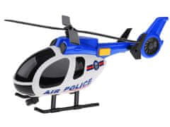 Toys Komplet policijskih vozil avto helikopter zvočna luč ZA4626