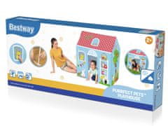 Toys Bestway pisana otroška hišica za vrt in sobo 52007