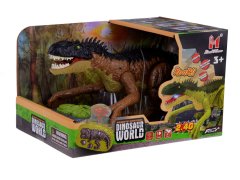 Toys Rjavi dinozaver prazgodovinska igrača na daljinsko upravljanje RC0632