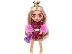 Toys Lutka Barbie EXTRA MINIS s stilom Party Star ZA5439