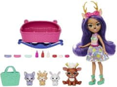 Toys Enchantimals Danessa Deer Sprint lutka + presenečenje ZA5110