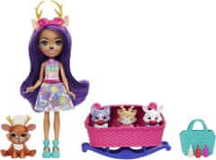 Toys Enchantimals Danessa Deer Sprint lutka + presenečenje ZA5110