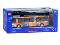 Toys Kovinska dvonadstropna odpiralna vrata AUTOBUS ZA2094 ZO