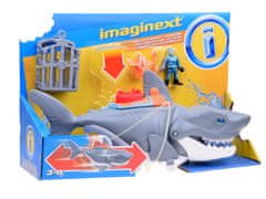 Toys Mattel Imaginext Mega mehanski napad morskega psa s premikajočimi se usti ZA5438