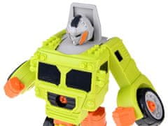 Toys Super gradbeno vozilo avto-robot 2v1 Samohodnik ZA4704 B