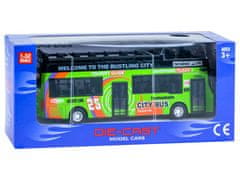 Toys Kovinska dvonadstropna odpiralna vrata AUTOBUS ZA2094 ZI