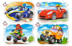 Toys Uganka 4v1 8,12,15,20-delna Ride for Fun