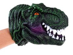 Toys Dinozaver T-REX gumijasta rokavica ročna lutka dinozavrova glava ZA4757